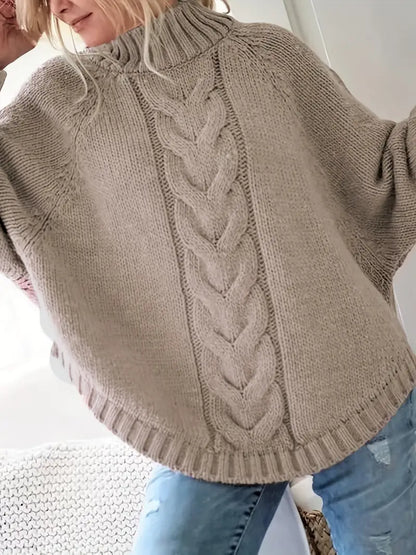 Dames Vintage-geïnspireerde Kabelsweater