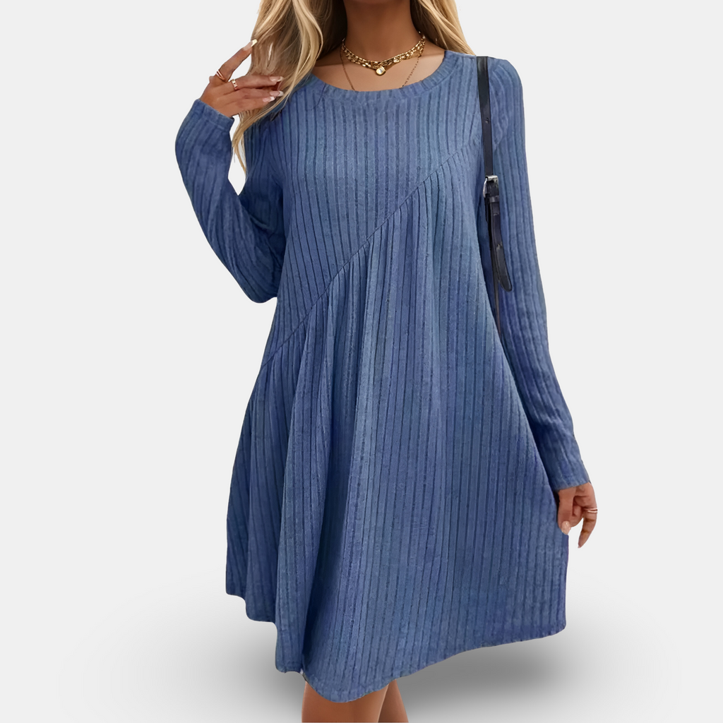 Bonvieve | Soft and Comfortable Long-Sleeve Dress