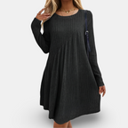 Bonvieve | Soft and Comfortable Long-Sleeve Dress