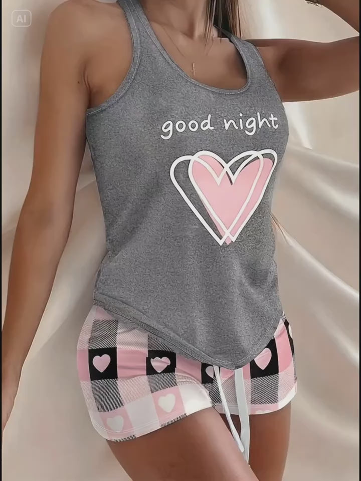 Bonvieve | 2-Piece Women’s Summer Pajama Set