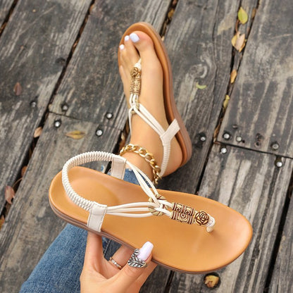Bonvive | Boho Chic Gevlochten Dames Sandalen – Zomers & Comfortabel met een Vleugje Vrijheid