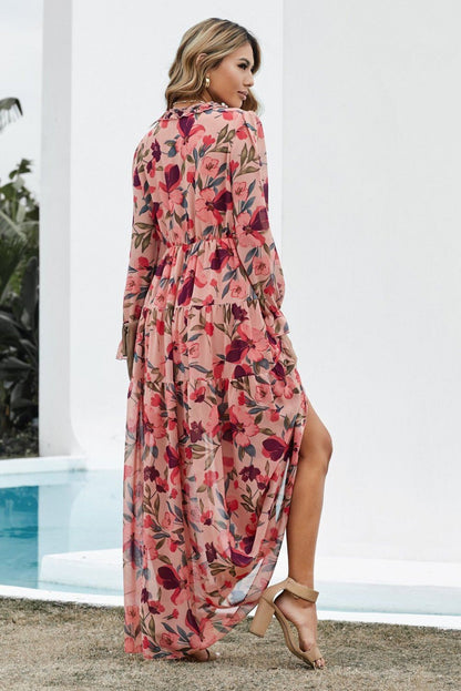 Bonvive | Zomerse boho-jurk met bloemen